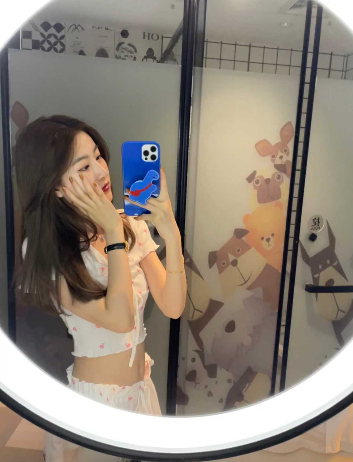 松江大学城清纯美女